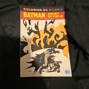 Batman coloring comic book.